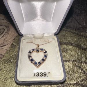 10K Gold Heart Necklace